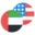 درهم امارات به دلار آمریکا