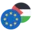 یورو به دینار اردن