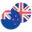 دلار نیوزیلند به پوند استرلینگ