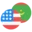 دلار آمریکا به اوقیه موریتانی